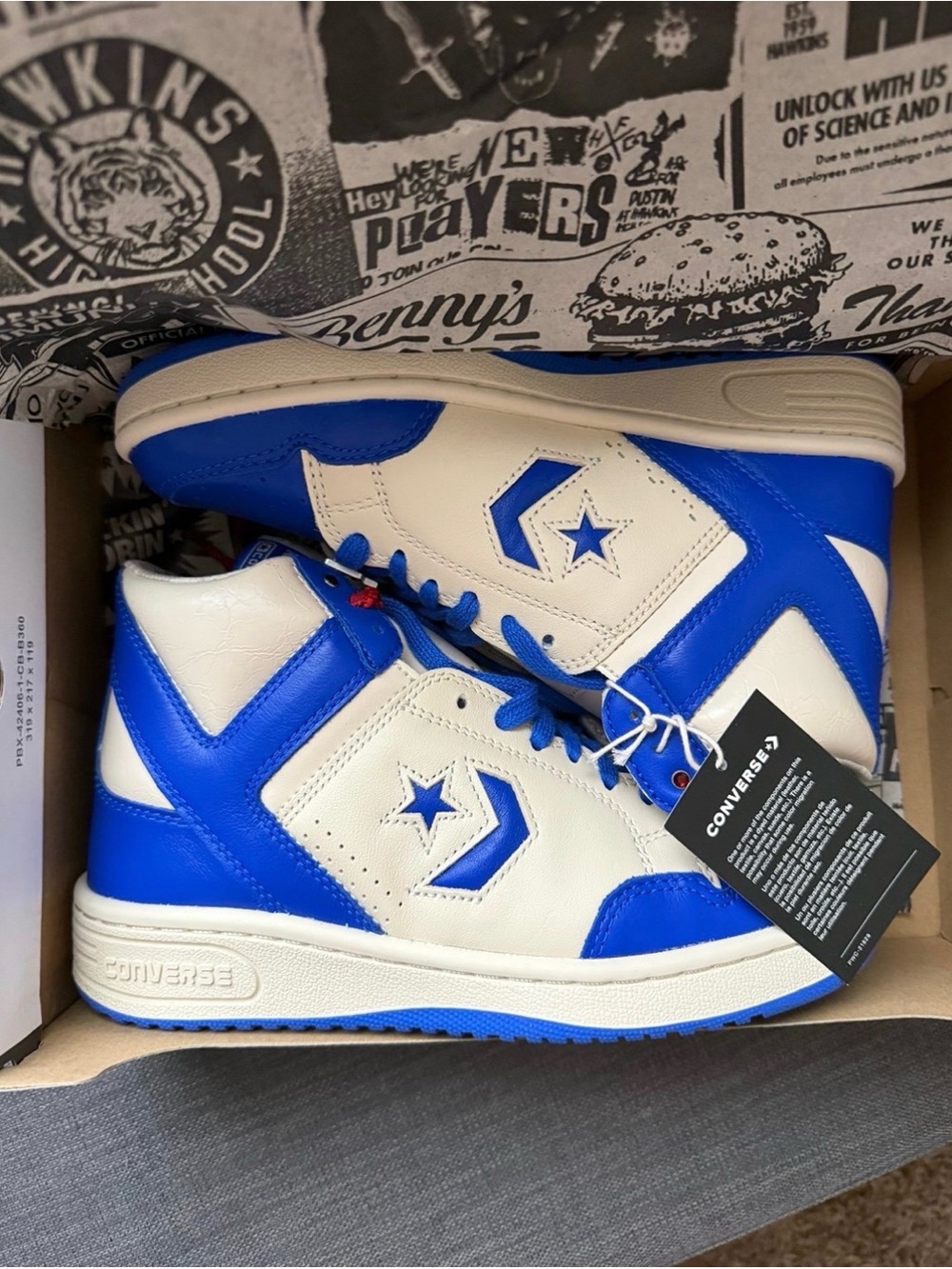 Converse Weapon Stranger Things edition